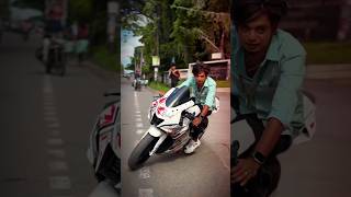 College student bike stunt issue Just miss la thappichen 😮‍💨 youtube shorts bike stunt [upl. by Otreblon]