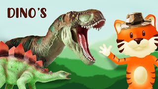 Dino filmpjes Nederlands 🦖🦕 Leer alles over dinosaurussen  Educatieve filmpjes [upl. by Ehud]