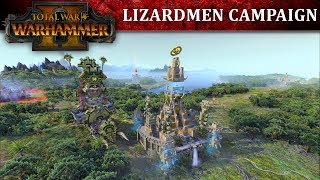 Total War WARHAMMER II – Lizardmen Campaign Let’s Play [upl. by Luben]