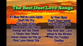 The Best Duet Love Songs Collection [upl. by Nomyad836]