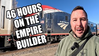 I spent 46 hours on Amtraks Empire Builder [upl. by Aikkan569]