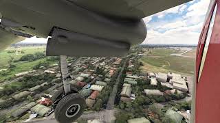 Caribou Landing RAAF Richmond  Engine View  msfs [upl. by Gerald]