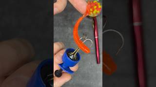 Triple hameçon sur une leurre souple fishingvideo fishing baitcaster texasrig bassfishing [upl. by Anna-Diana]