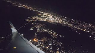 F9 3020  A320neo Nighttime Takeoff Out Of San Francisco Intl KSFO [upl. by Marmion]