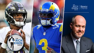 “Worth Every Penny”  Rich Eisen What Odell Beckham Signing with Ravens Means for Lamar Jackson [upl. by Namlas]