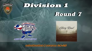 Atlasbasket  Div 1Round 7  ΑΠΡΟΣΑΡΜΟΣΤΟΙ vs GLORY ROAD [upl. by Alburg962]