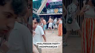 Half moon party in koh phangan🌓🌙⭐️🌟💥🔥⚡️✨kohphangan halfmoonparty halfmoon party rave [upl. by Eanram]