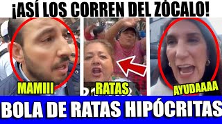 ESTO ESTA PASANDO EN EL ZOCALO ASÍ LOS CORRIERON ¡MARTES DEFINITICO DISUELVEN LA CORTE [upl. by Yssis]