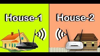 How To Connect wirelessly Two Routers On One Home Network Using WDS without cable [upl. by Honey]