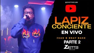 Lapiz Conciente  En Vivo Parte 2 ðŸŽ™ Ziette Deluxe 2023 [upl. by Ydac]