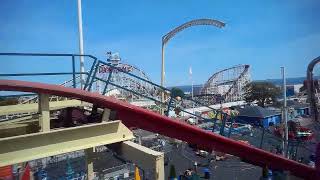 🎡 POV of the Tickler Ride at Coney Island 🎢  Thrilling Twists Laughs amp Views 🌊 [upl. by Cosetta]