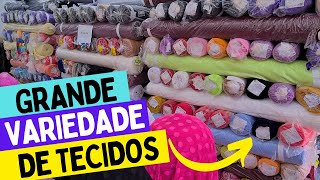 TECIDO CREPE CIRRÊ METALIZADO  Grande Variedades de Tecidos no Brás também no Varejo [upl. by Aluap963]