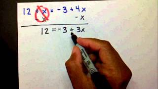 Solving MultiStep Equations [upl. by Douty123]