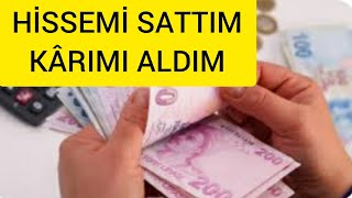 TEMETTÜ HİSSEMİLE DAHA FAZLA DÜŞMEDEN VEDALAŞTIMtemettü [upl. by Ian]