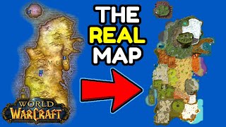 Exploring the REAL WoW Map [upl. by Eirual]