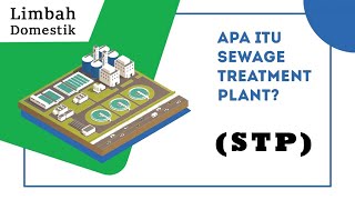 SEWAGE TREATMENT PLANT STP  Apa itu Sewage Treatment Plant  Pengertian STP with ANIMATION [upl. by Odracer]