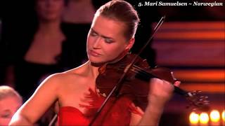 20 Beautiful Female Classical Violinists [upl. by Fougere]