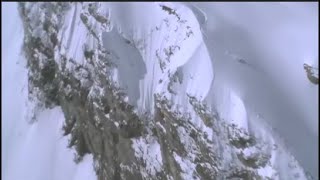 Skiers Snowboarders Falling Off Cliffs [upl. by Boesch]