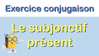 Exercice de Conjugaison  Le Subjonctif présent en 20 questions ✏️ [upl. by Margreta]