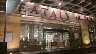 Experience EATALY Restaurant Riyadh KSA  Tahlia Street [upl. by Wooster]