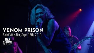 VENOM PRISON live at Saint Vitus Bar Sept 18th 2019 FULL SET [upl. by Kaazi]