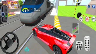 New Super LaFerrari Car Funny Drive Bullets Train Racing  3D Driving Class 2024  Android Gameplay [upl. by Henrietta]