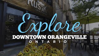 Explore Downtown Orangeville Ontario [upl. by Richman]