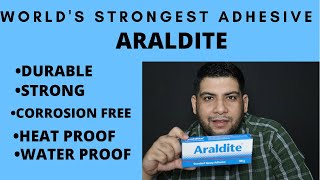 हिंदीARALDITEEPOXY ADHESIVETWO PART RESIN EPOXYपत्थर चिपकाए मिंटो मेंUSES OF ARALDITE [upl. by Etnoid]