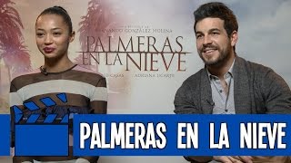 Palmeras en la nieve Entrevista a Mario Casas y Berta Vázquez [upl. by Shaner]