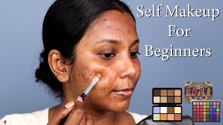 Self Makeup Tutorial Step By StepSimple Makeup For Beginners Easy MakeupGuest Makeup For Wedding [upl. by Rianon]