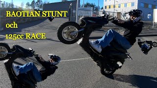 Baotian Stunt amp 125cc Race [upl. by Bathulda]