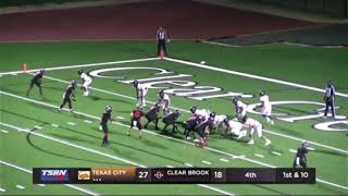 Texas City Football at Clear Brook Football Highlights from 082621 Texas City wins 3532 [upl. by Odysseus]