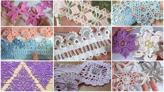 Amazingly Delicate and Dazzling Crochet Designs Lace Patterns🌹🌹🌹🌹 [upl. by Cavil]