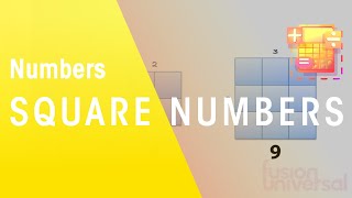 Square Numbers  Numbers  Maths  FuseSchool [upl. by Aroon]