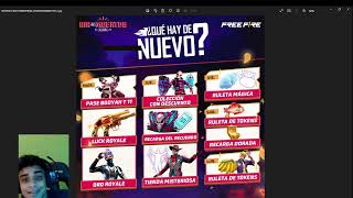 Nueva agenda semanal de free fire [upl. by Ocirema]