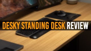 Desky Standing Desk  Review [upl. by Eelam628]