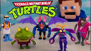 Ninja Turtles Mutant Mayhem Movie Playmates Series 3 BAD GUYS Figures [upl. by Nyllewell]