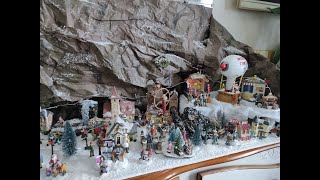 montage creation du village de Noel 2024 [upl. by Haisi]