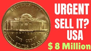 MOST EXPENSIVE USA JEFFERSON NICKELS WORTH A LOT OF MONEY [upl. by Naltiac]