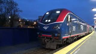 Northbound Amtrak 14 departs the Tacoma Dome Station [upl. by Hilleary]