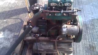 Volvo Penta MD2a 17hp Marine Diesel Engine [upl. by Ijan775]