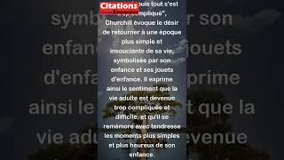 Winston Churchill  Je naurais jamais dû quitter ma nursery et mon ourson depuis tout se shorts [upl. by Sirtimed]