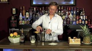 How to make a Toasted Almond Cocktail  Drink recipes from The One Minute Bartender [upl. by Assillam]