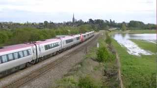 Virgin Trains Chiltern Diversions  Part 2 Kings Suttonwmv [upl. by Sumaes861]