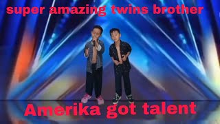 agt2024 super amazing twins brother [upl. by Ahsenra]