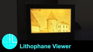 3D Printed Lithophane Viewer [upl. by Vigor]