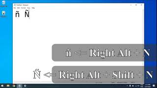 Tutorial How to Type Enye ñ Without a Numeric Keypad AltR  N  UPDATED [upl. by Pricilla744]