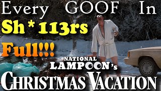 Every MISTAKE in National Lampoons Christmas Vacation 1989 [upl. by Whalen933]