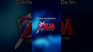 Glitches you can do in Zelda Ocarina of Time [upl. by Rosalba529]