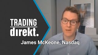 Trading Direkt 20200515 Gäst James McKeone Nasdaq [upl. by Yelreveb]